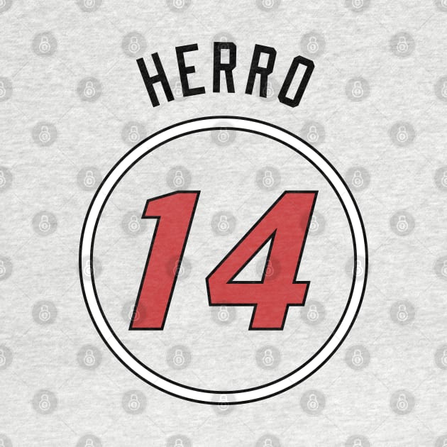 Tyler Herro Name and Number by Legendary